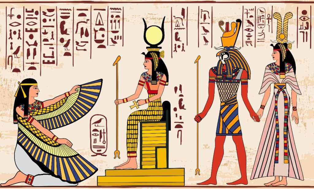 The fashion revival in ancient Egypt
