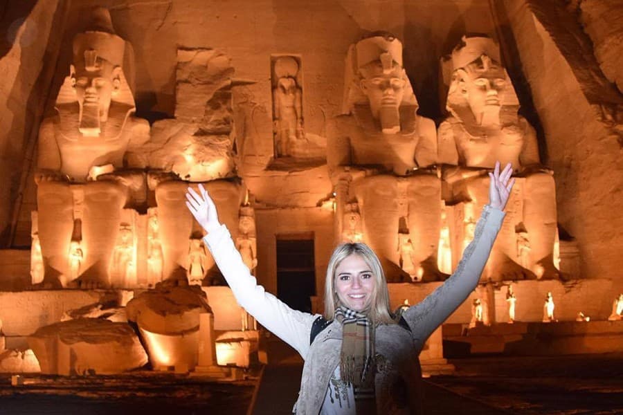 Excursao de Um Dia aos Templos de Abu Simbel a Partir de Aswan de Aviao