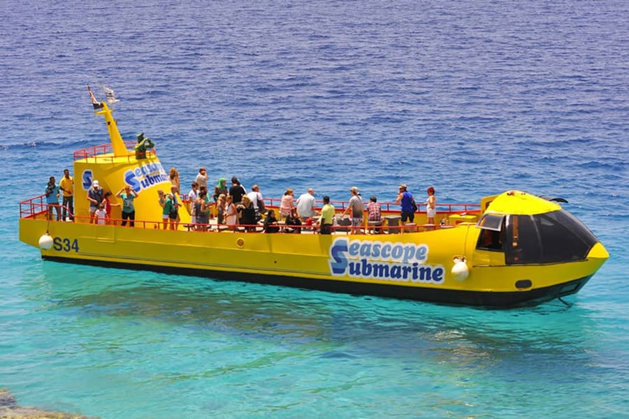 Passeio de Barco com Fundo de Vidro em Sharm El Sheikh