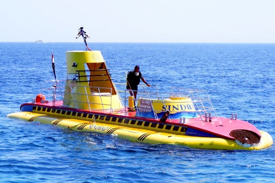 Passeio de Barco com Fundo de Vidro em Hurghada