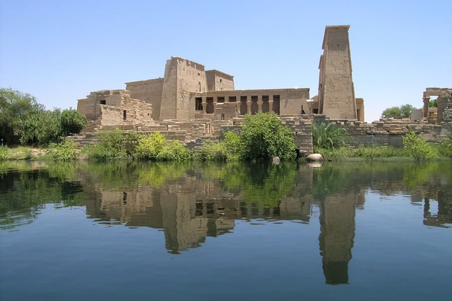 Espetáculo de Som e Luz no Templo de Philae em Assuã