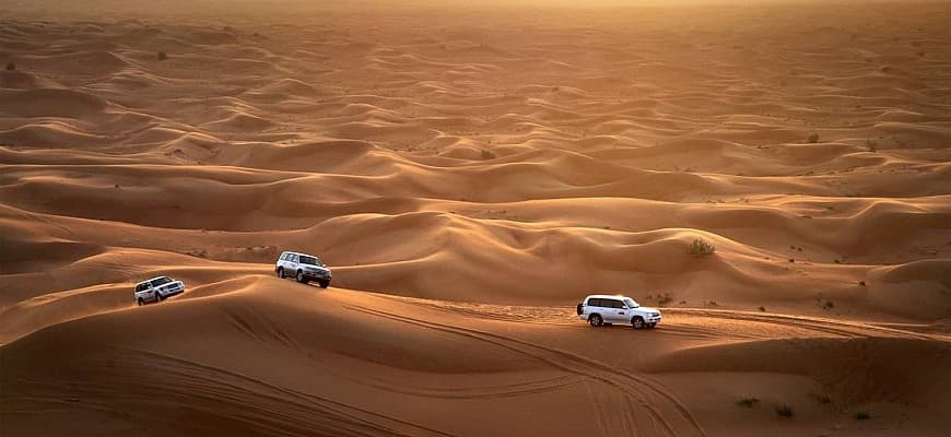 Excursao Safari de Luxo em Dubai saindo de Abu Dhabi