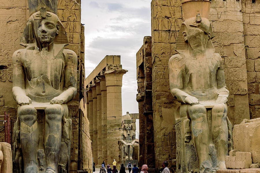 Volo in mongolfiera sulla sponda occidentale di Luxor e sul fiume Nilo