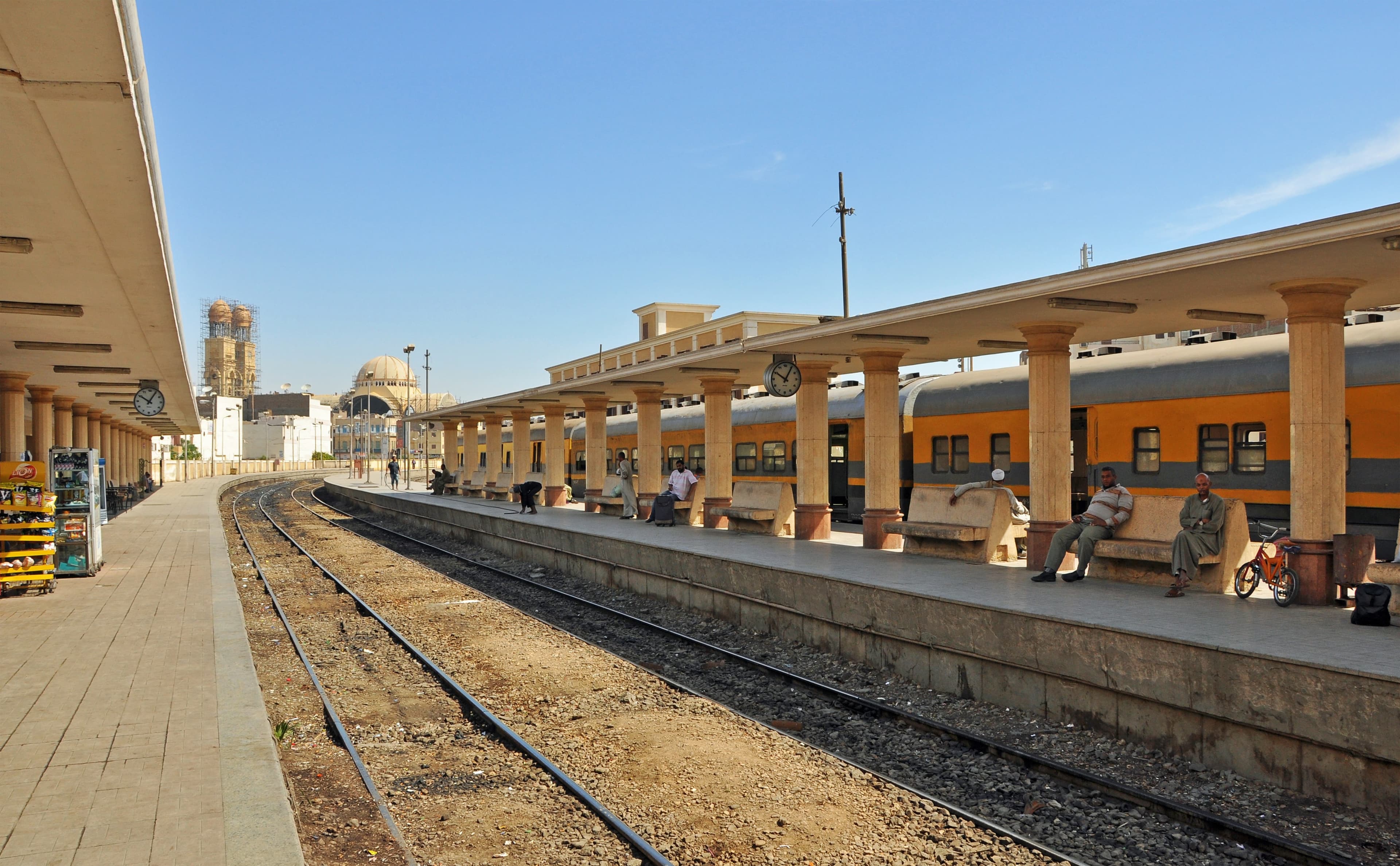 Transfer di partenza dalla stazione ferroviaria di Luxor
