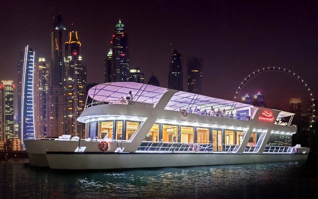Cruzeiro na Dubai Marina