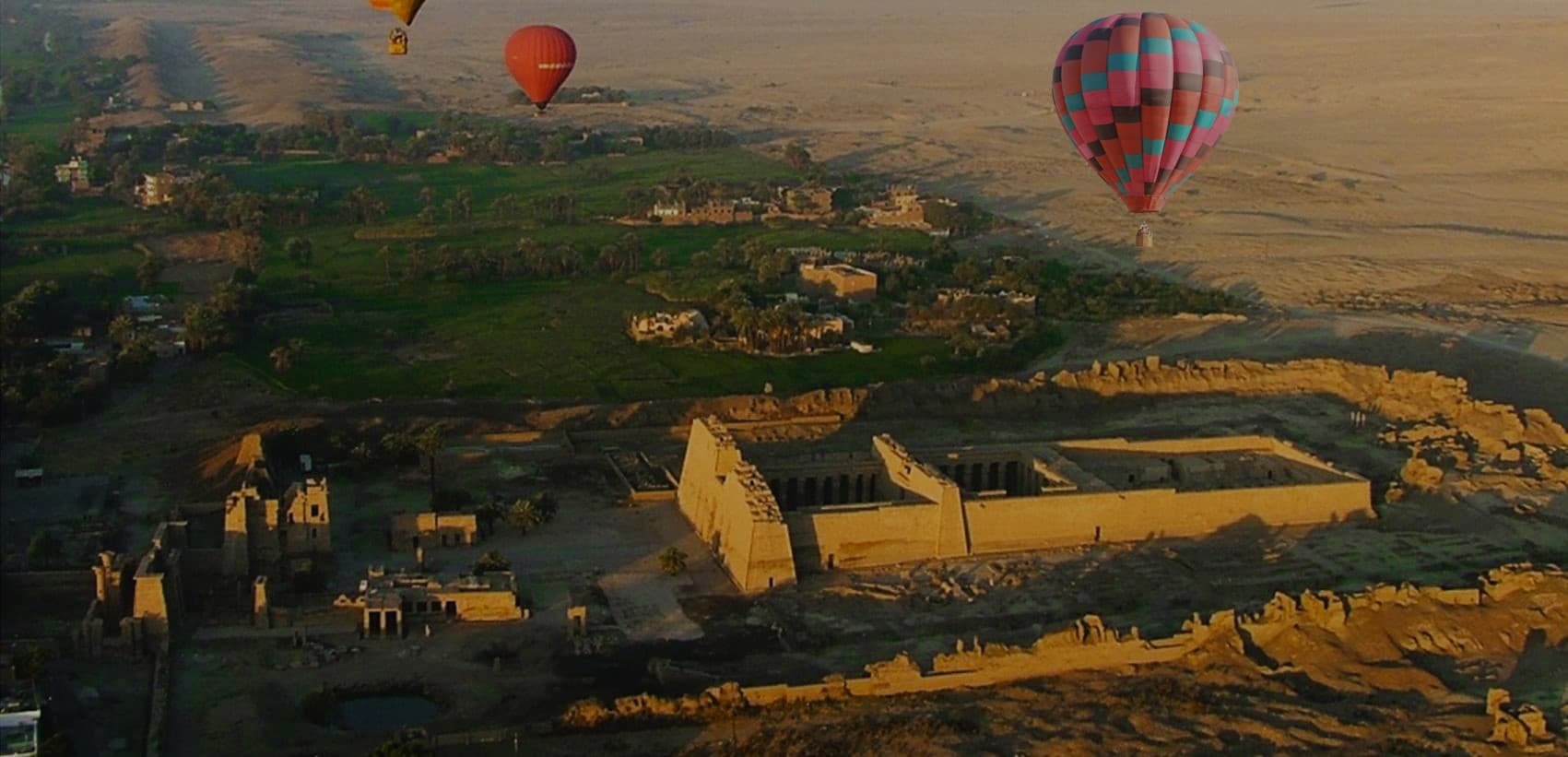 Passeio de Balao de Ar Quente em Luxor