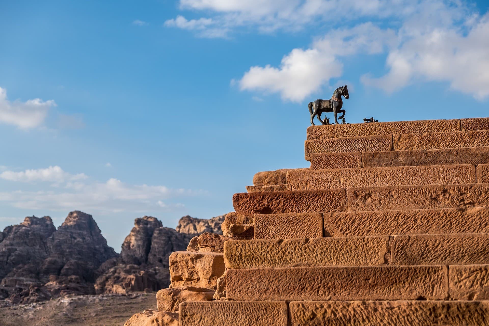 Strada per Petra, Viaggio in Giordania