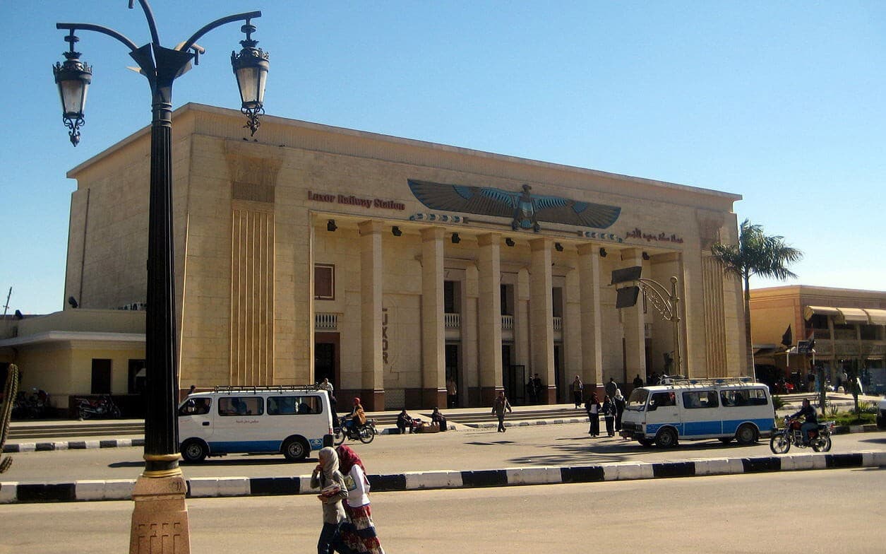 Transfer di partenza dalla stazione ferroviaria di Luxor