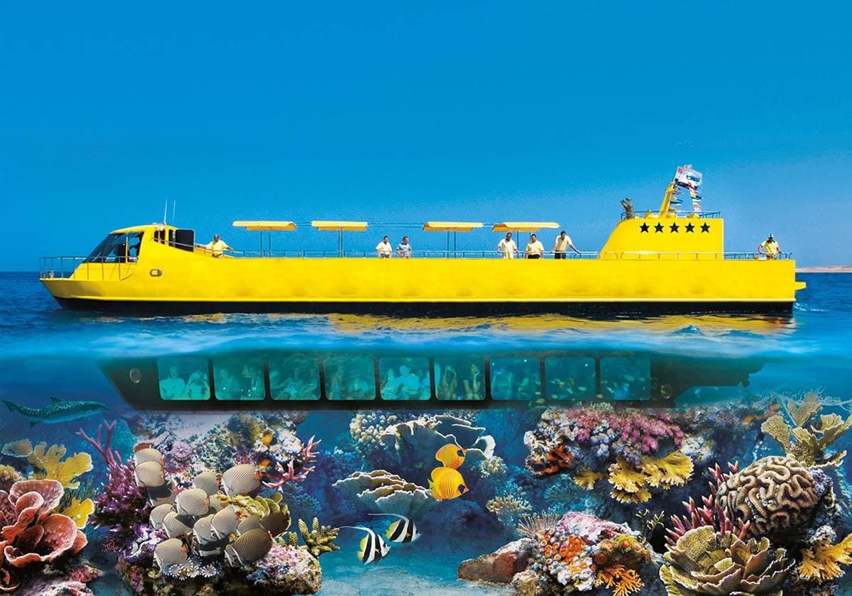 Excursão de Submarino Sindbad a partir de Hurghada