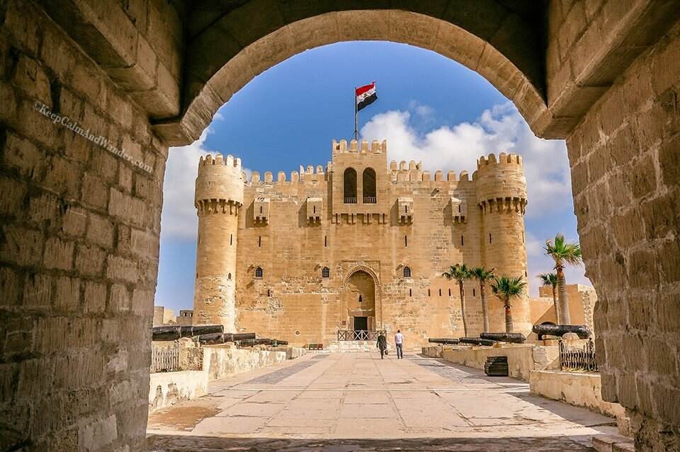 Citadel of Qaitbay, Citadel Alexandria Egypt